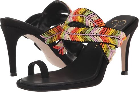 Jessica Simpson Women's Rixei Braided Embellished Heeled Sandal in Saudi Arabia