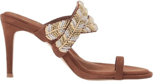 Jessica Simpson Women's Rixei Braided Embellished Heeled Sandal in Saudi Arabia