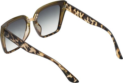 TAHARI Th816 نظارة شمسية نسائية ذات عدسة كبيرة الحجم واقية من الأشعة فوق البنفسجية بنسبة 100%. هدايا أنيقة لها، 65 ملم in Kuwait