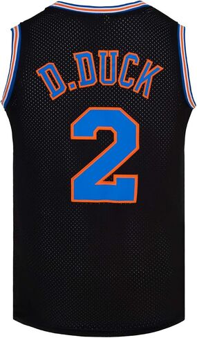Mens Basketball Jersey #2 D Duck 90s Moive Space Shirts in Kuwait