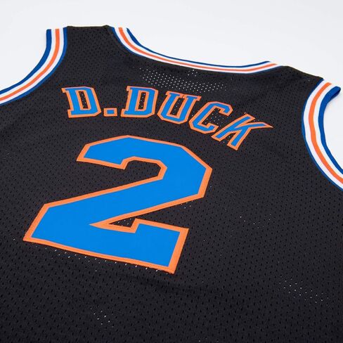 Mens Basketball Jersey #2 D Duck 90s Moive Space Shirts in Kuwait