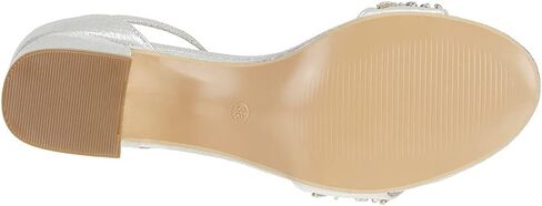 صنادل نسائية من SheSole بكعب منخفض مكتنز وأحذية زفاف بأحجار الراين اللامعة وحفلات الزفاف in Kuwait