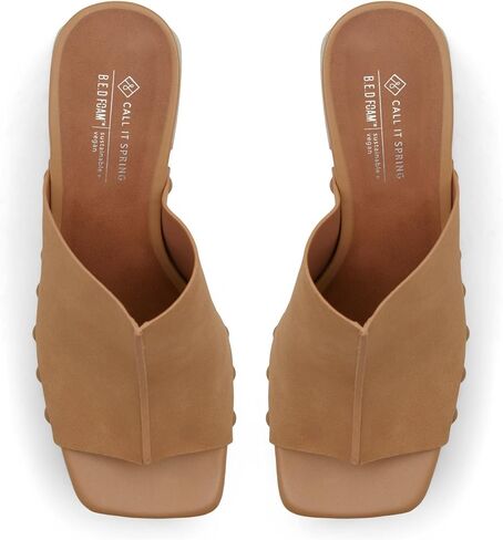 Call It Spring Women's Woodstock Heeled Sandal in Saudi Arabia