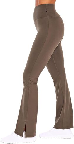Marika Women's Kinsley High Rise Slit Bootcut Pant in Kuwait