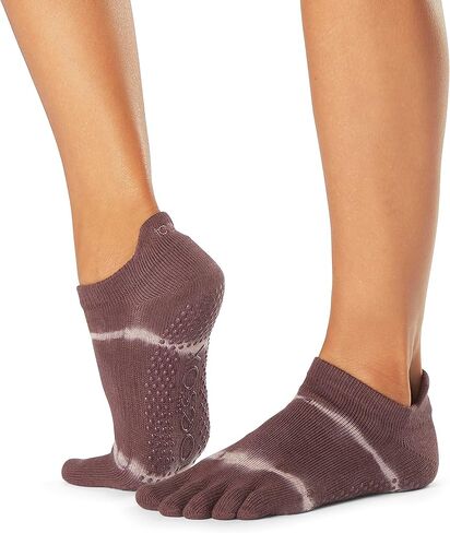 ToeSox Grip F/T Low Rise Quartz Wave Stripe, Small in Kuwait