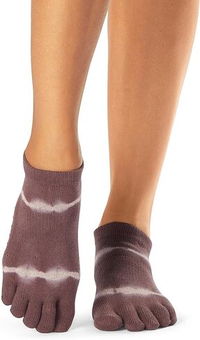 ToeSox Grip F/T Low Rise Quartz Wave Stripe, Small in Kuwait