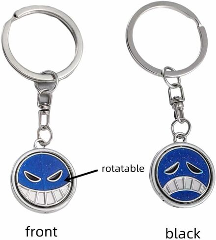 Kengege Anime Ace Keychain One Piece Keychain in Kuwait