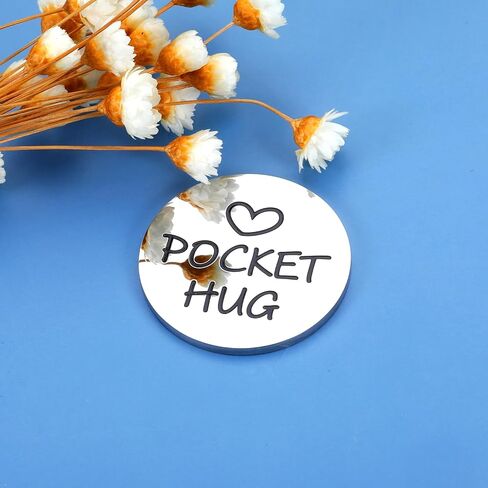 SYGUNAR Pocket Hug Token Christmas Stocking Stuffers Encouragement Gifts for Women Men Get Well Soon Cancer Survivor Recovery Gifts Thinking of You Token Long Distance Relationship Friendship Gifts in Kuwait