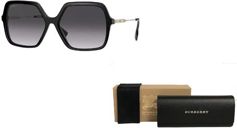 BURBERRY BE4324 Isabella Square Sunglasses for Women + BUNDLE with Designer iWear Eyewear Care Kit in Saudi Arabia