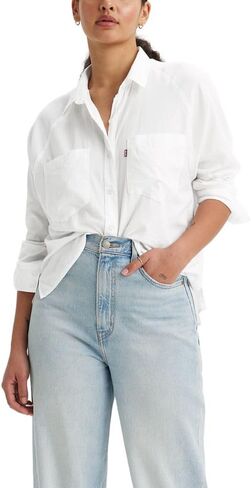 Levi's Women's Harrison Raglan Shirt (Standard and Plus) in Saudi Arabia