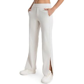 icyzone Women's Bootcut Yoga Pants with Pockets, Wide Leg Workout Gym Flare Leggings