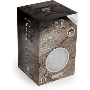 Peugeot Coarse Dry White Salt, 350g - 7 fresh sachets of 50g