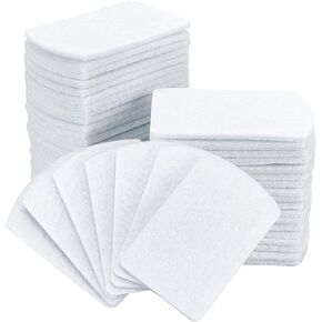 PH PandaHall 50pcs Unscented Refill Pad Aroma Pads 7x4.5cm/ 2.8x1.8" Essential Oil Diffuser Pad Rectangle Replacement Perfume Pads for Humidifier Air Purifier Locket Scent Ball Plug-in Diffuser