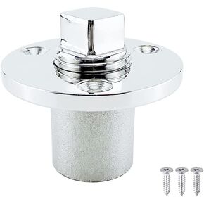 Stainless Steel Boat Garboard Drain Plug Fits 1" Hole