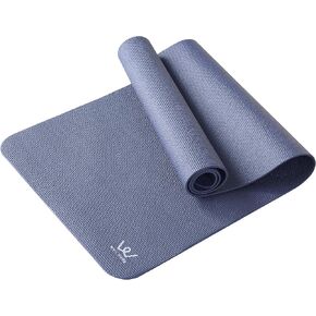YAMAZEN Yoga Workout Mat for Home Gym Exercise | All Purpose Mat with Strap | Excellent Cushioning
