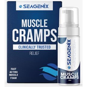 Relief for Muscle Cramps Foam - Fast-Acting for Muscle Spasms and Leg Soreness with Magnesium Sulfate - Formulated to Stop and Prevent Muscle Spasms for Faster Muscle Rehab Recovery