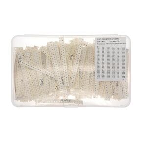 146 Values x 20 Pieces, Total 2920 Pieces, 0603 5% SMD Surface Mount Thick Film Chip Resistor Kit