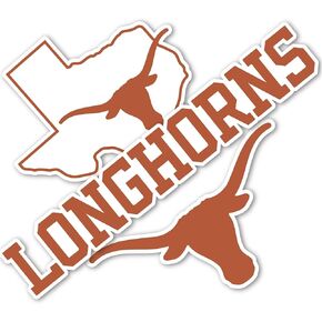Desert Cactus University of Texas Stickers Longhorns UT Austin Vinyl Decals Laptop Water Bottle Car Scrapbook T5 (Type 5-1)
