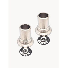 bmoitontech ISO-KF KF16 NW16 Flange to 3/4" OD PVC Hose Adapter for DIY PVC Vacuum Bellow Hose, hose clamp included (Pack of 2)