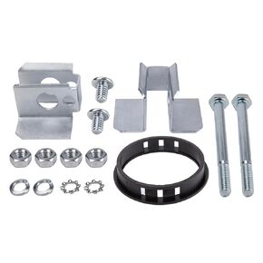15 Piece Set of Padlock Fasteners with O-Rings, Clips, Nuts, and Bolts Suitable for Jobox