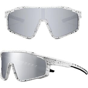 Polarized Sunglasses for Women and Man，UV400 Anti-UV Protection Sports Sunglasses for Outdoor Sports