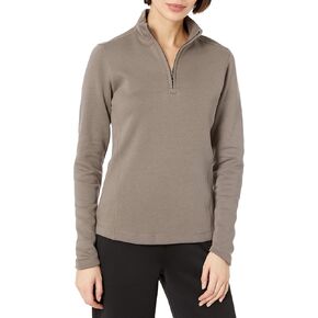 Cutter & Buck Women's Decatur Pima Long Sleeve Half-Zip Pullover