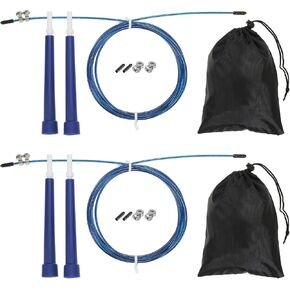 PATIKIL Speed Jump Rope, Adjustable Speed Skipping Rope Tangle-Free Fast Jump Rope with Storage Bag and Spare Parts