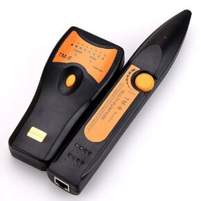 TM-8 RJ11 RJ45 Cat5 Cat6 LAN Network Cable TesterTelephone Wire Tracker Toner Detector Line Finder