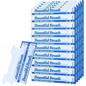 Upgraded Version - Invisible and Transparent Nasal Strips (66mm*19mm) (50)