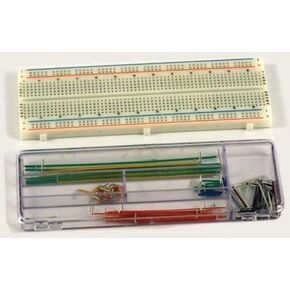 JAMECO RELIAPRO 2134993 Point Breadboard with 70-Piece Jumper Wire Kit