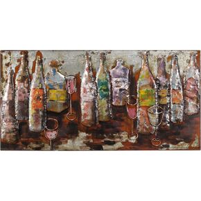 Empire Art Direct Tavern Mixed Media Iron Hand Painted Dimensional Wall Art Ready to Hang, 48" x 32" x 2.2"