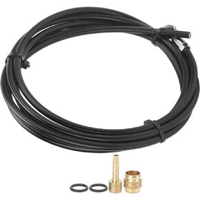 Brake Oil Hose,Bicycle 2M Disc Brake Oil Tube Brake Hose with Connection Insert , for MAGURA MT4/MT4E/MT5 brake, brake hydraulic hose bicycle brake line bike brake line absorption tube for mtb ro