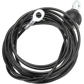 PATIKIL Pulley Cable, Adjustable Fitness Cable Pulley System Replacement Thick 4mm Heavy Gym Cable Pulley Attachment
