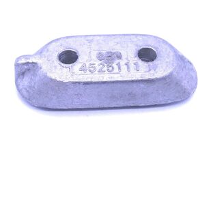 Boat Motor 65W-45251-00 6E0-45251-11 6E0-45251-12 Lower Unit Gearbox Anode for Yamaha 4HP 6HP 8HP 9.9HP 15HP Outboard Engine, Aluminum Alloy