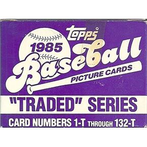 1985 Topps Traded Set Complete M (Mint)