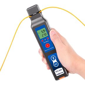 TFI-40V معرف الألياف البصرية الطول الموجي 800nm ​​إلى 1700nm، معرف الألياف الضوئية كاشف الألياف الحية مع VFL 10mW LED in Kuwait
