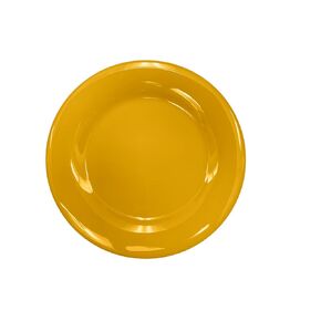 FSE CR010YW Plate, 10-1/2" dia., round, wide rim, Pack of 12