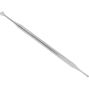 Tip Acupuncture Dual Head Ear Acupuncture, Stainless Steel Manual Body Point Probe Pen Deep Tissue Massage, Portable Self Massage Acupressure Bar Relief Pain Treatment Tool