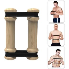Rip Stick Efficient Upper Body Workout Equipment,Rip Muscle Workout Stick, Adjustable Resistance Bands with Wooden Handles, Portable Exercise Equipment, 8 Ripstick Bands