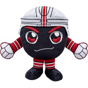 Bleacher Creatures Ohio State Buckeyes 8" Kuricha Hockey Puck Sitting Plush - Soft Chibi Inspired Plush