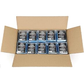 BCW Standard Card Sleeves - 2-5/8" x 3-5/8" - 100 Pack | Crystal Clear Acid-Free, Toploader | Trading Card Sleeves for Baseball, Basketball, Football, Hockey, Pokemon, MTG, etc in Saudi Arabia