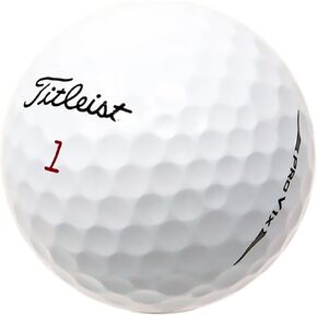LostGolfBalls - 48 Titleist Pro V1x Golf Balls in Good Condition, 2019 Year Model, AAA Quality, Used & Recycled Used Golf Balls, Titleist ProV1x, The #1 Ball in Golf, White