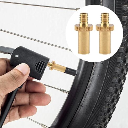 27pcs Presta Valve Adaptor Kits, Presta Valve Adapter, Schrader to Presta Valve Adapter, Metal Ball Needles and Adapter Valve Adapter Kit with Box for Bike Scooters Football Etc in Saudi Arabia