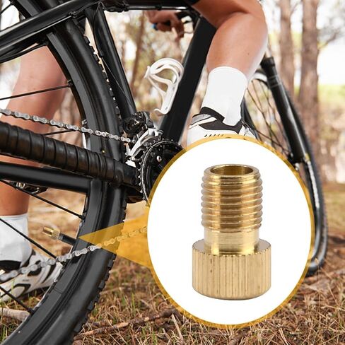 27pcs Presta Valve Adaptor Kits, Presta Valve Adapter, Schrader to Presta Valve Adapter, Metal Ball Needles and Adapter Valve Adapter Kit with Box for Bike Scooters Football Etc in Saudi Arabia