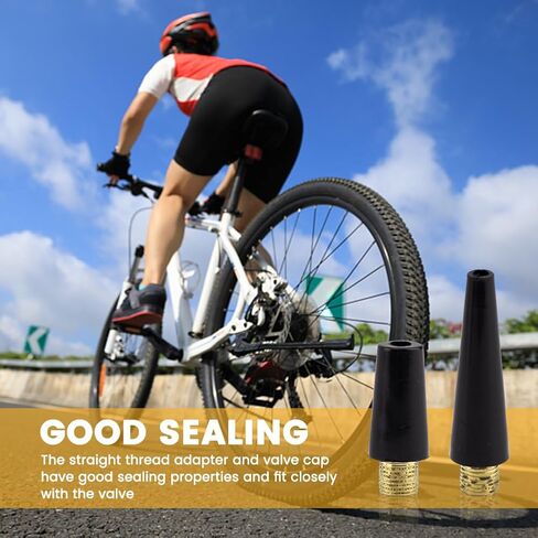 27pcs Presta Valve Adaptor Kits, Presta Valve Adapter, Schrader to Presta Valve Adapter, Metal Ball Needles and Adapter Valve Adapter Kit with Box for Bike Scooters Football Etc in Saudi Arabia