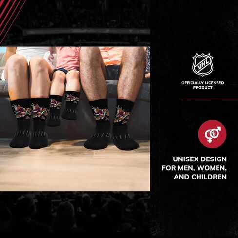 من أجل جوارب Bare Feet Youth NHL Zoom Curve Team Crew - مزيج بولي سباندكس - أداء عالي - راحة فائقة in Kuwait