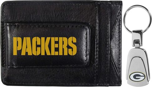 Siskiyou Leather Cash & Cardholder & Steel Key Chain in Saudi Arabia
