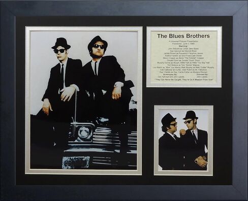 مجموعة صور مؤطرة من Legends Never Die The Blues Brothers، مقاس 11 × 14 بوصة، (16060U) in Saudi Arabia
