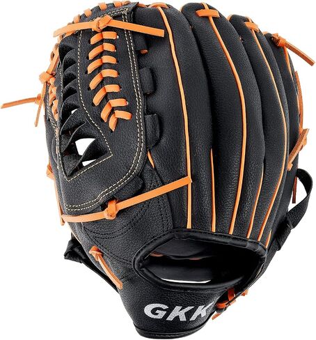 Baseball and Softball Glove Series Teeball/Baseball Mitt Left and Right Handed Baseball Infielder's Mitts Fielding Glove for Kids Youth Adult (10.5"/12.5" in Saudi Arabia