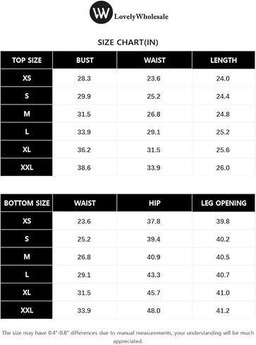 مجموعة ملابس رياضية نسائية من LovelyWholesale مكونة من قطعتين بأكمام قصيرة وسروال رياضي in Kuwait